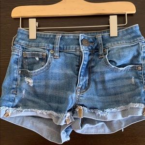 American Eagle Demin Shorts (Size 00)